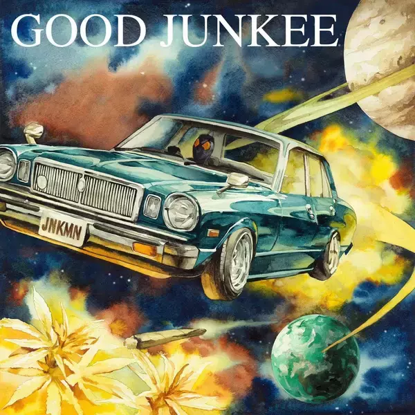 JNKMNが2ndアルバム『GOOD JUNKEE』をリリース｜ゆるふわギャングやMonyHorse、Leon Fanourakis、SANTAWORLDVIEW、TAEYOらが参加