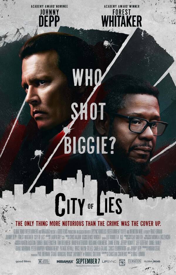 ビギーを撃ったのは誰なのか？暗殺事件の真相に迫るジョニー・デップ主演の映画『City Of Lies』の予告編がノトーリアス・B.I.G.の命日に解禁  (2021年3月10日) - エキサイトニュース