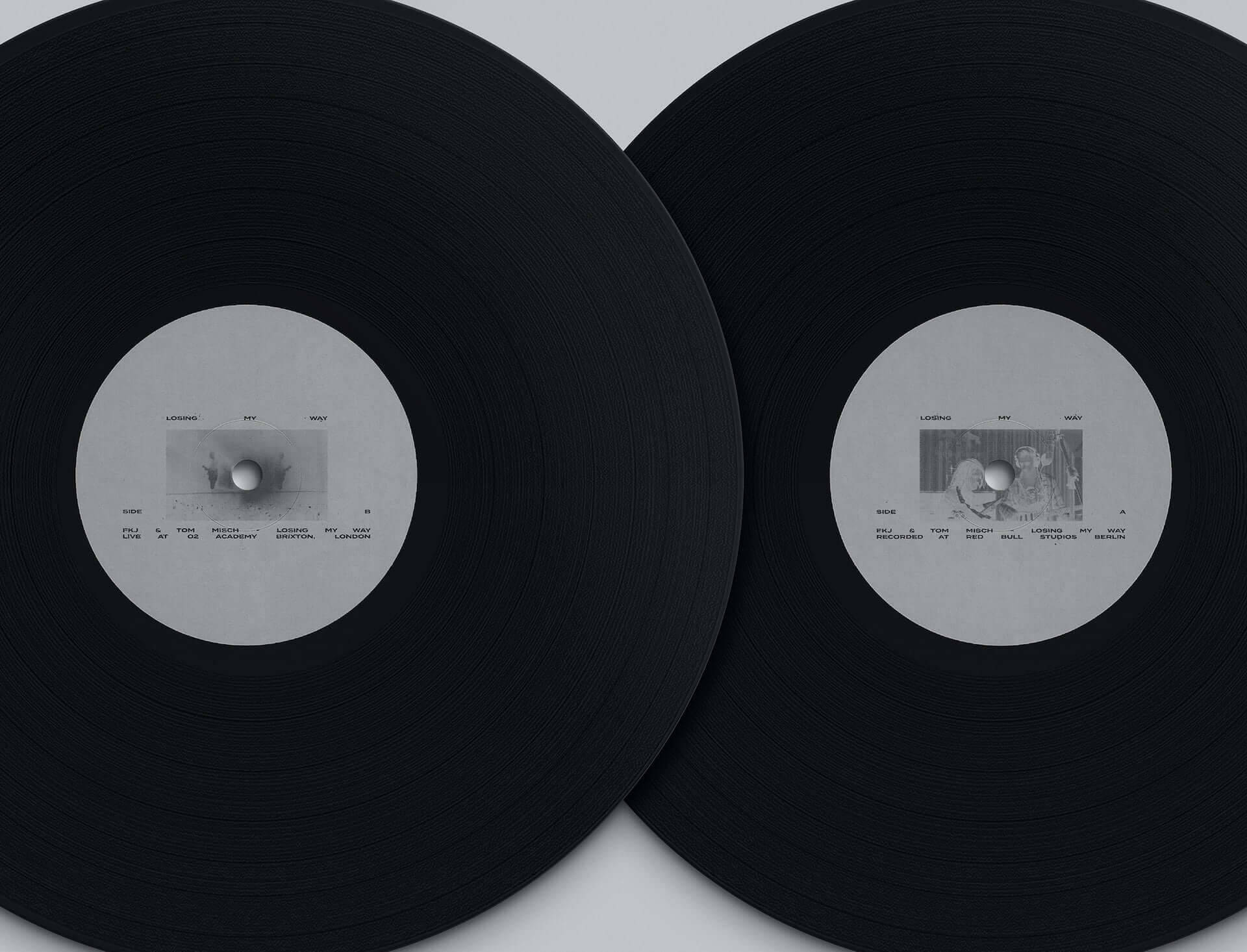 FKJとTom Mischのコラボ曲“Losing My Way”が12インチで発売決定！2人によるライブ動画も公開中