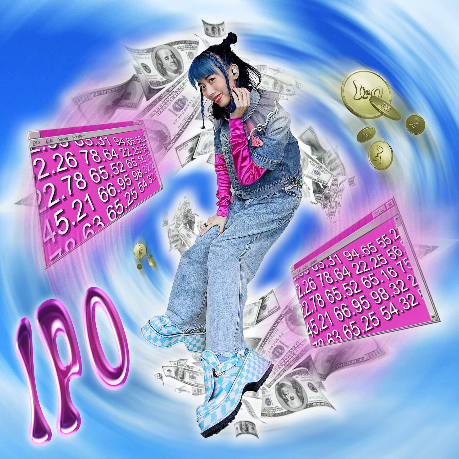 Satellite Youngボーカル草野絵美ことEmi Satelliteによる新曲“IPO”がリリース！リミックス版をNFTとしても発表