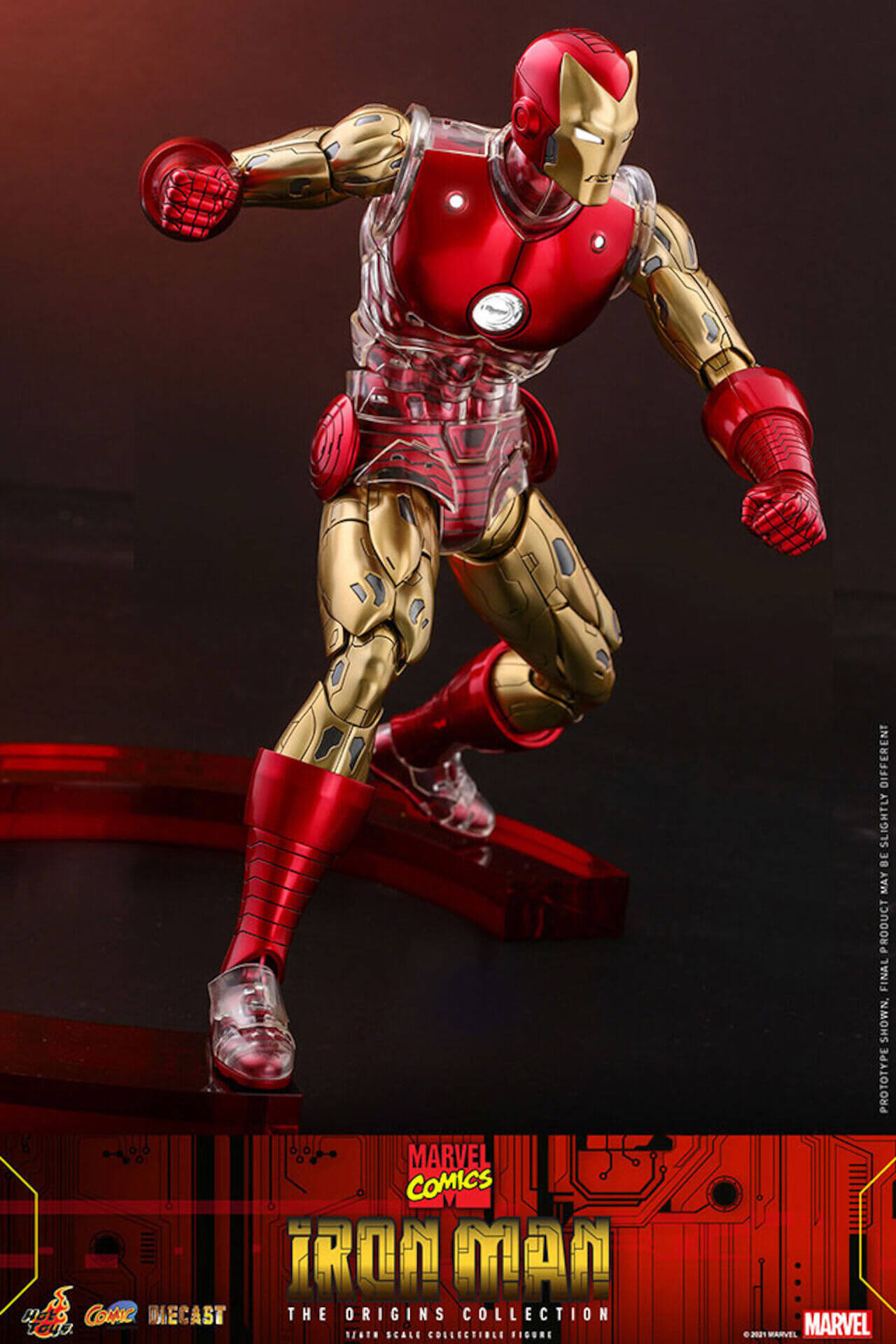 マーベルコミック版のアイアンマンをリアルに再現！ホットトイズ 