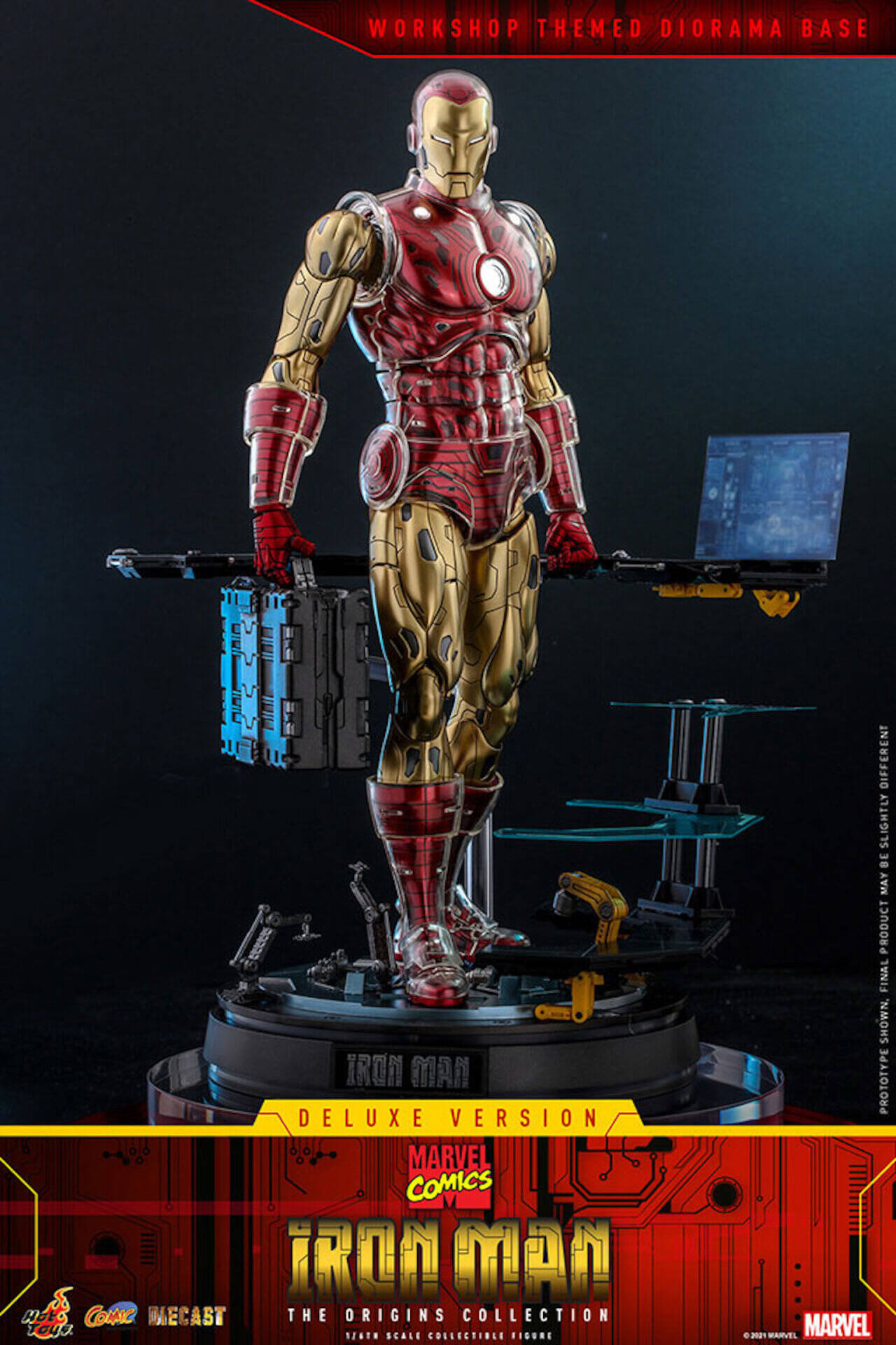 マーベルコミック版のアイアンマンをリアルに再現！ホットトイズ 