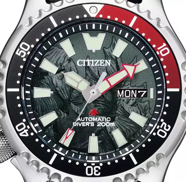 「アニメ『ゴジラ S.P』とCITIZENがコラボ！定番『シチズン プロマスター』のオリジナル2モデルが登場」の画像