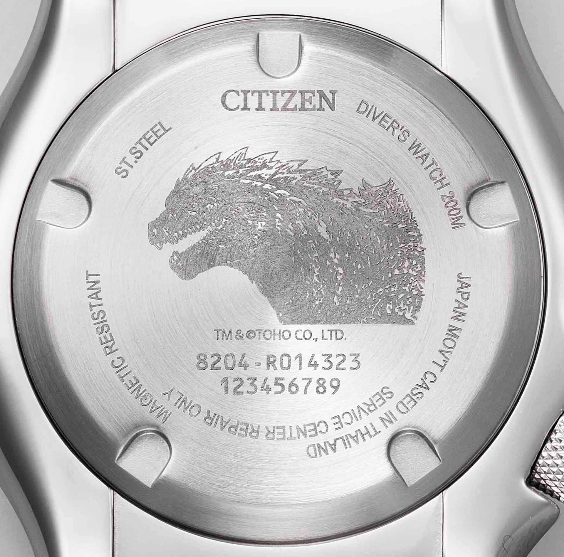 アニメ『ゴジラ S.P』とCITIZENがコラボ！定番『シチズン プロマスター』のオリジナル2モデルが登場