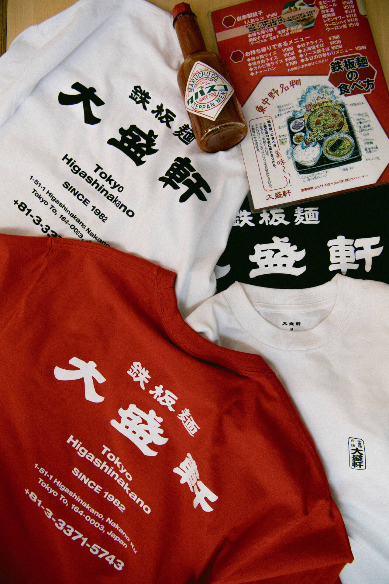 ZEN-LA-ROCKのブランド・NEMESと大盛軒がコラボ！3000円以上購入でオリジナルステッカーも