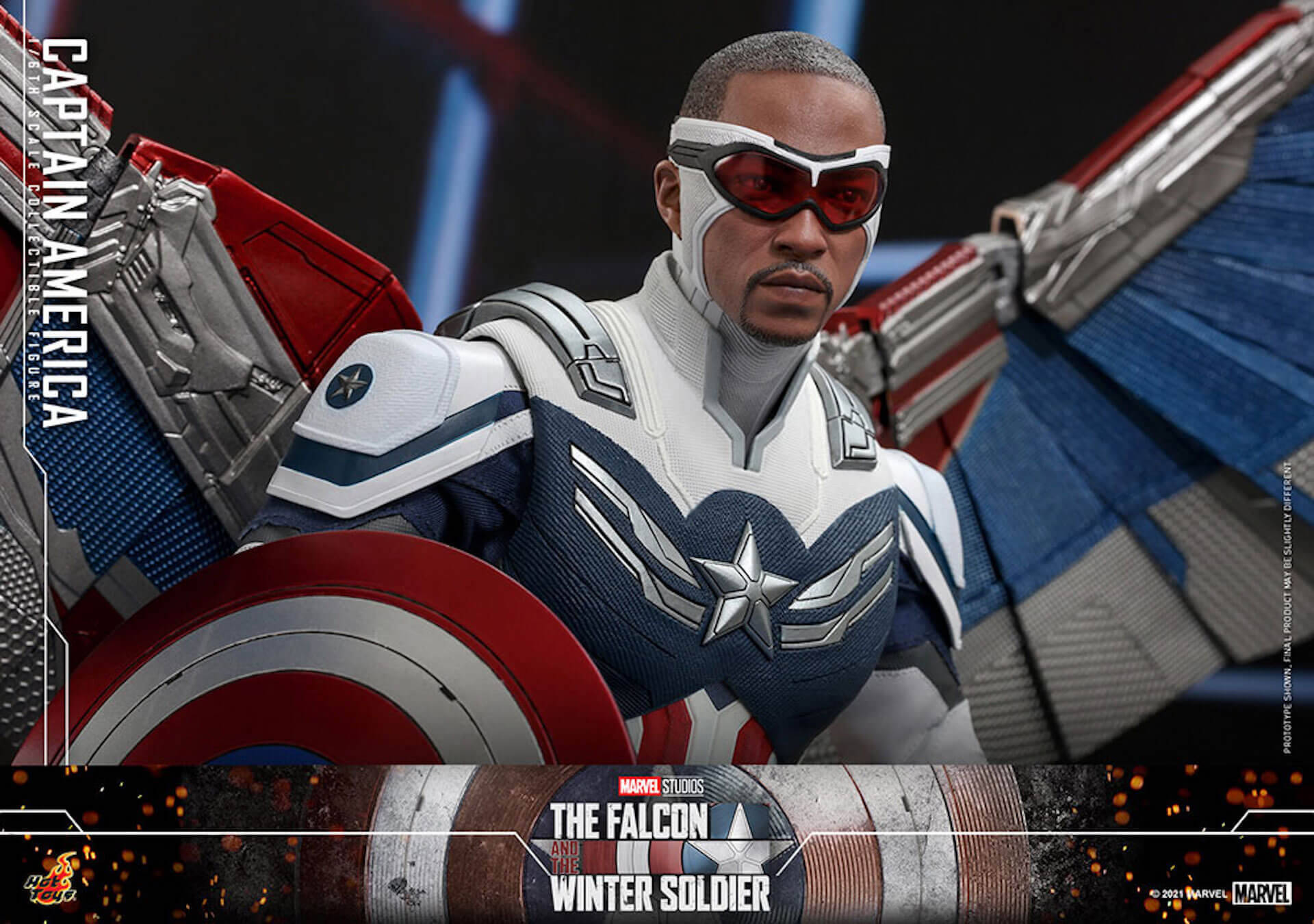 新たなキャプテン・アメリカが早くもホットトイズでフィギュアに ファルコン ウィンター・ソルジャー のサム・ウィルソンが登場 - ニュース