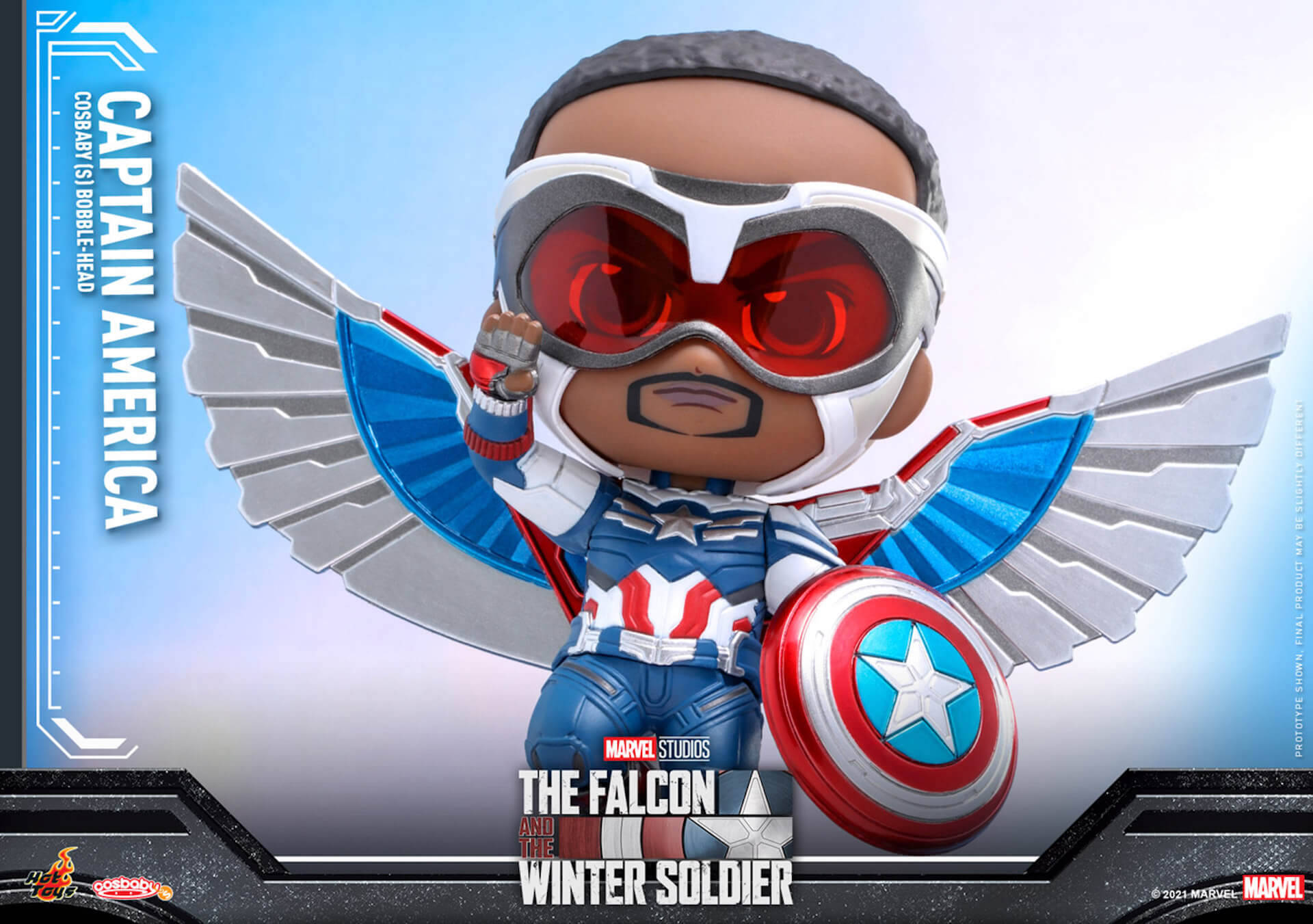 新たなキャプテン・アメリカが早くもホットトイズでフィギュアに 