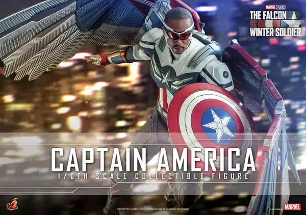 新たなキャプテン・アメリカが早くもホットトイズでフィギュアに 