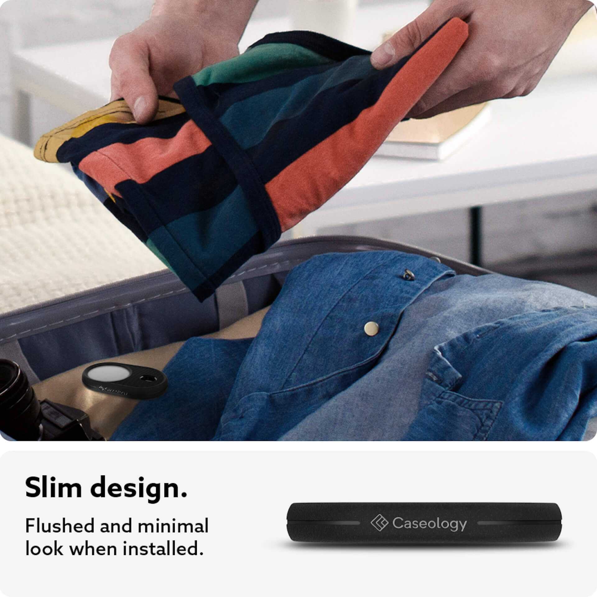 スタイリッシュなAirTag専用ケース「ヴォールト」がCaseologyで販売中！米Amazonでカテゴリー1位に