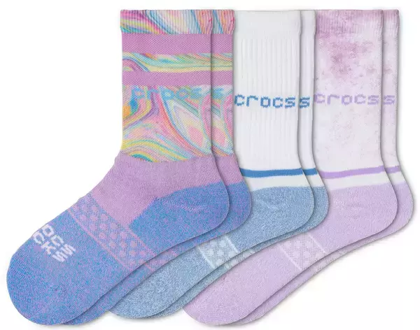 「Crocsよりブランド初となる『クロックス ソックス コレクション』が登場！全8種がラインナップ」の画像