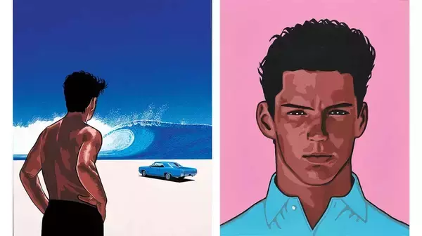 「『POOLS』など永井博の代表作のカバーアート高精細複製画が限定予約販売決定！GINZA SIXでの展示も」の画像