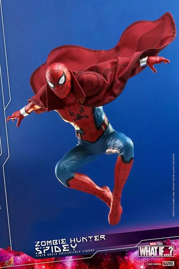 「スパイダーマンがゾンビハンターに！？『ホワット・イフ…？』のゾンビハンター・スパイディがホットトイズでフィギュア化」の画像