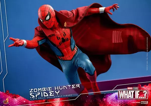 「スパイダーマンがゾンビハンターに！？『ホワット・イフ…？』のゾンビハンター・スパイディがホットトイズでフィギュア化」の画像