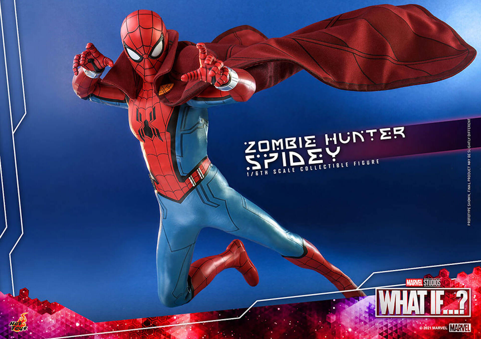 スパイダーマンがゾンビハンターに！？『ホワット・イフ…？』のゾンビハンター・スパイディがホットトイズでフィギュア化