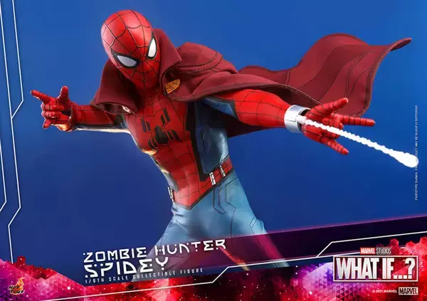 スパイダーマンがゾンビハンターに！？『ホワット・イフ…？』のゾンビハンター・スパイディがホットトイズでフィギュア化