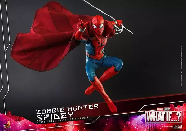 「スパイダーマンがゾンビハンターに！？『ホワット・イフ…？』のゾンビハンター・スパイディがホットトイズでフィギュア化」の画像