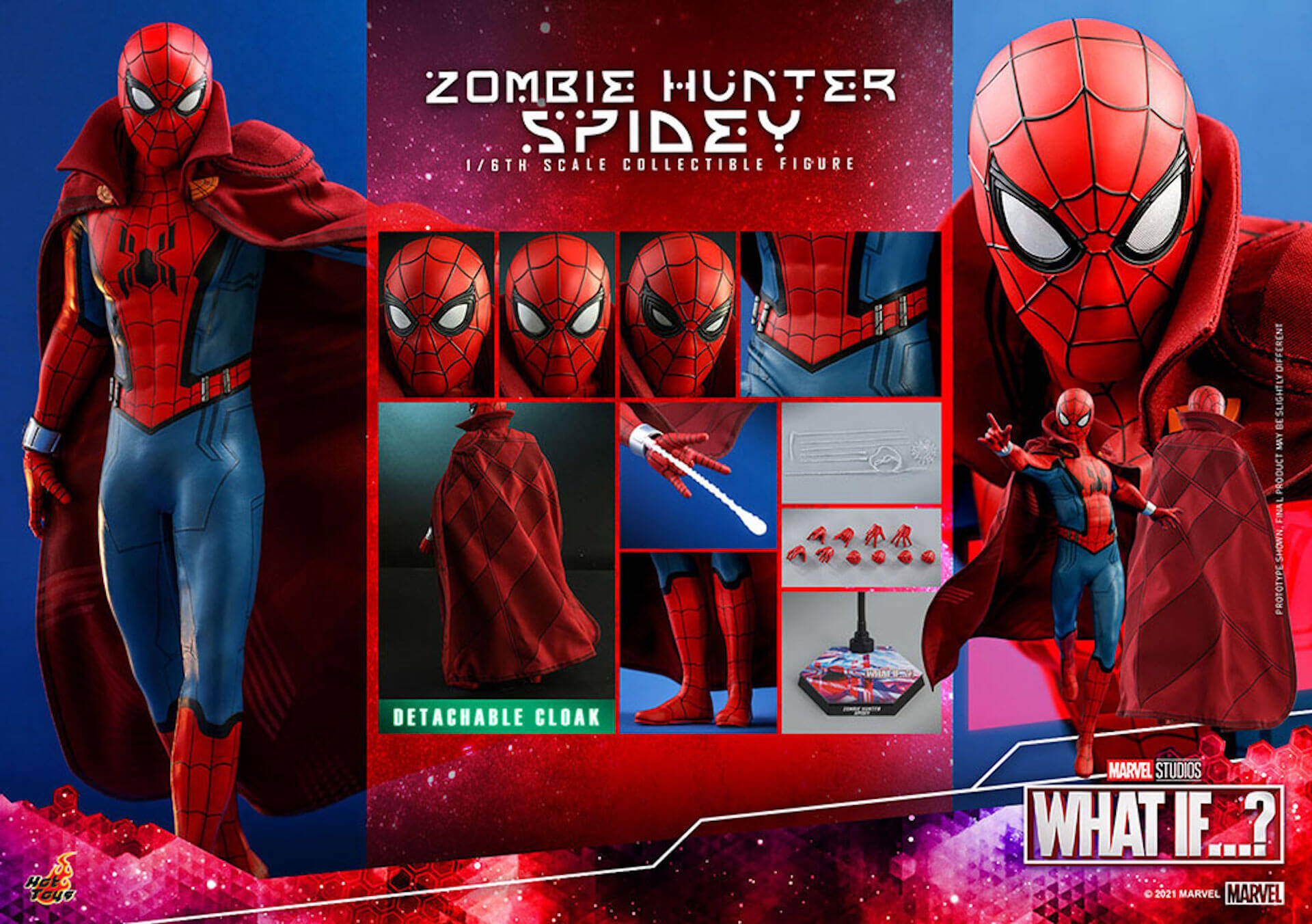 スパイダーマンがゾンビハンターに！？『ホワット・イフ…？』のゾンビハンター・スパイディがホットトイズでフィギュア化