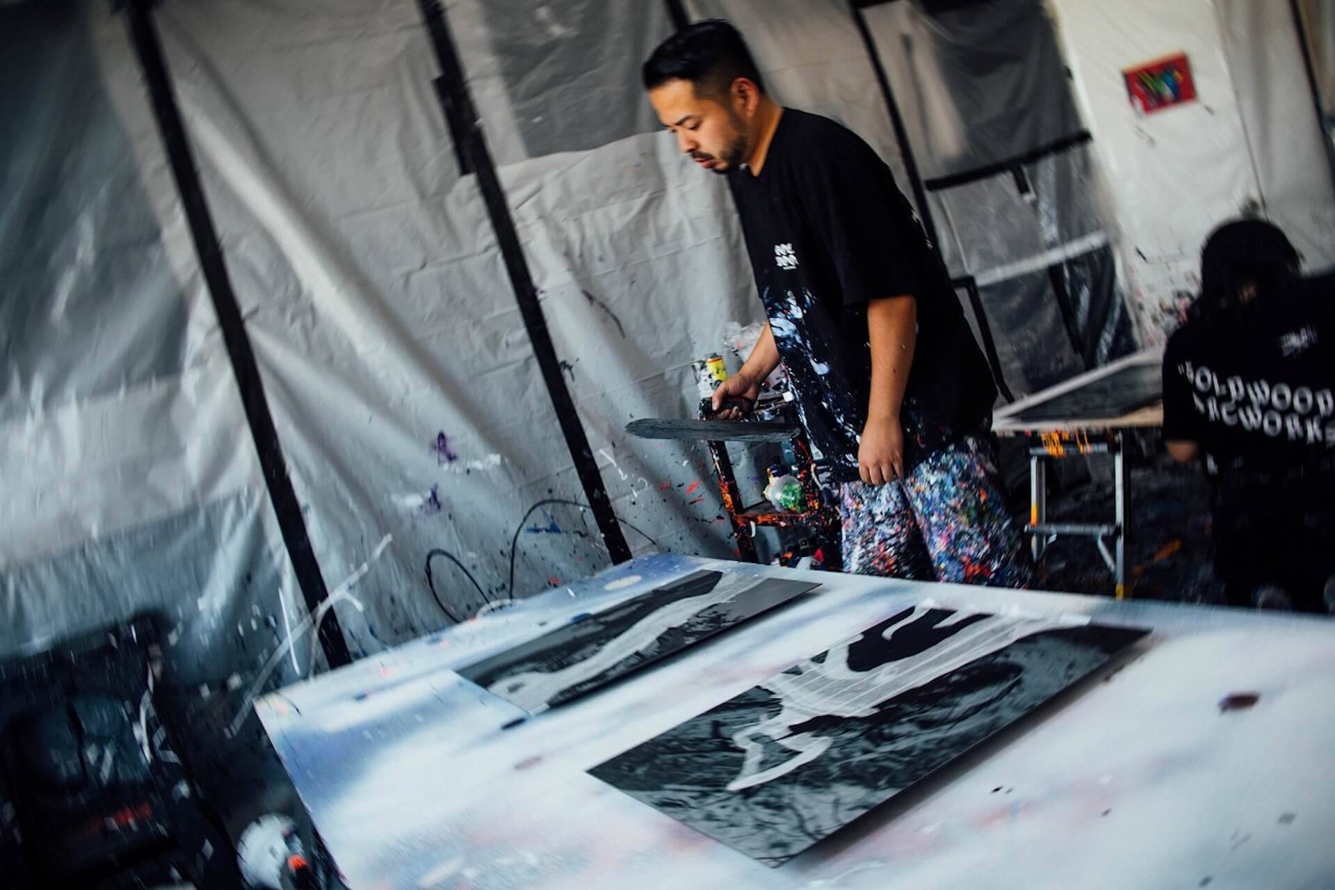 世界的アーティストの山口歴が個展＜LISTEN TO THE SOLITUDE＞をOIL by美術手帖ギャラリー、銀座 蔦屋書店で開催！