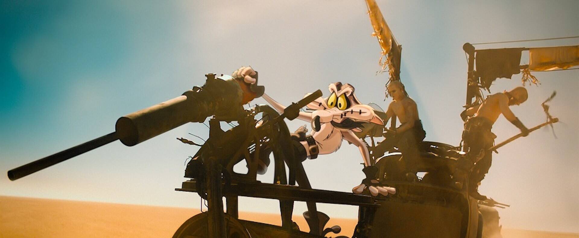 ロード・ランナー＆ワイリー・コヨーテが『マッドマックス』の世界で大暴れ！？『スペース・プレイヤーズ』本編映像が解禁