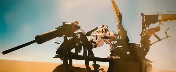 「ロード・ランナー＆ワイリー・コヨーテが『マッドマックス』の世界で大暴れ！？『スペース・プレイヤーズ』本編映像が解禁」の画像