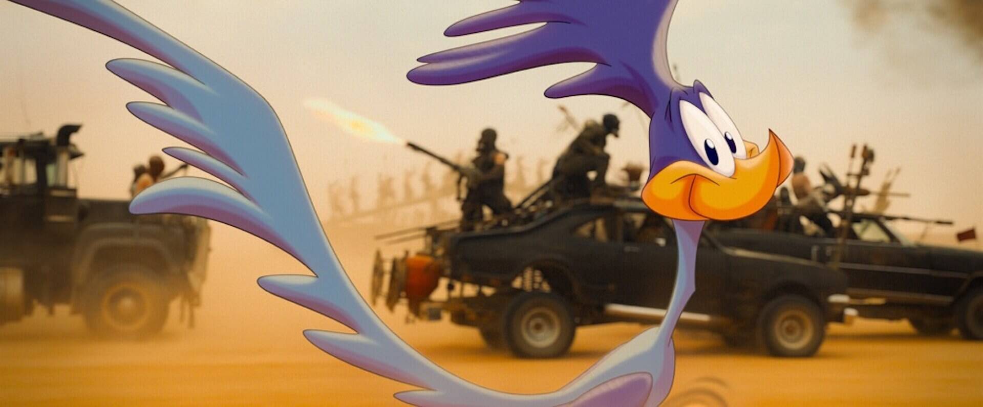 ロード・ランナー＆ワイリー・コヨーテが『マッドマックス』の世界で大暴れ！？『スペース・プレイヤーズ』本編映像が解禁