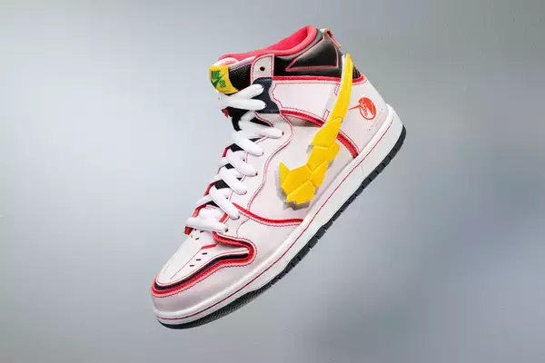 「NIKE SBから『機動戦士ガンダムUC』ユニコーンガンダム＆バンシィをモチーフにした『ダンク ハイ』が発売決定！堀米雄斗、ポール・ロドリゲスがビジュアルに登場」の画像