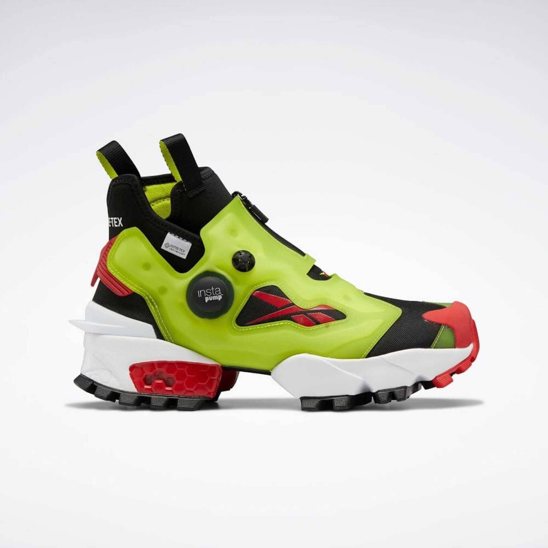 リーボックを代表する「インスタポンプフューリー」からブーツスタイルの「INSTAPUMP FURY X GTX」が登場！