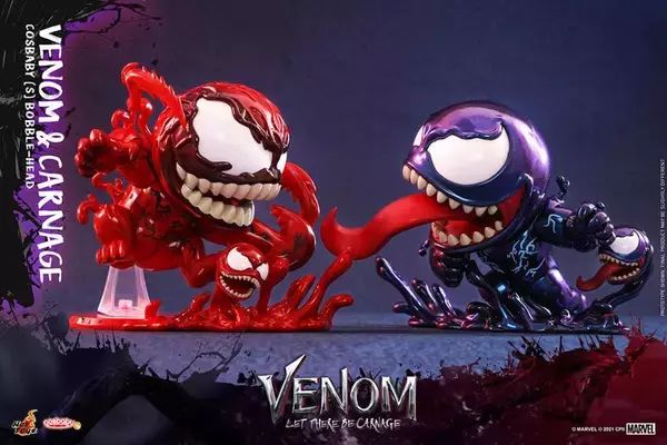 「全米大ヒット中の『ヴェノム：レット・ゼア・ビー・カーネイジ』カーネイジがホットトイズでフィギュア化！」の画像