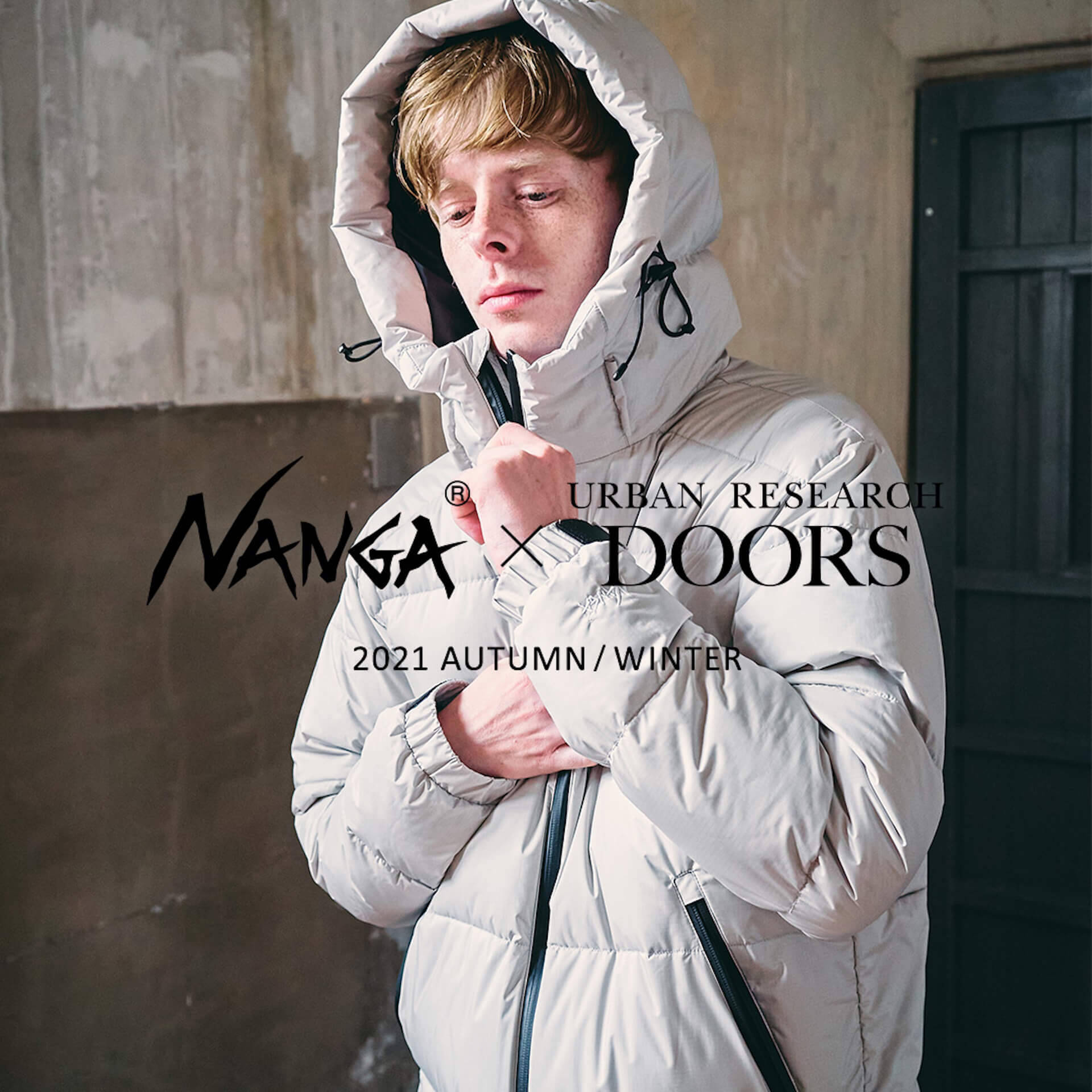 URBAN RESEARCH DOORSがNANGA別注のダウンジャケット“AURORA”＆“INNER 