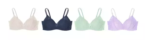 「安達祐実がウンナナクール新作ブラ『364ブラ レース』に身を包む！新ビジュアルが解禁」の画像