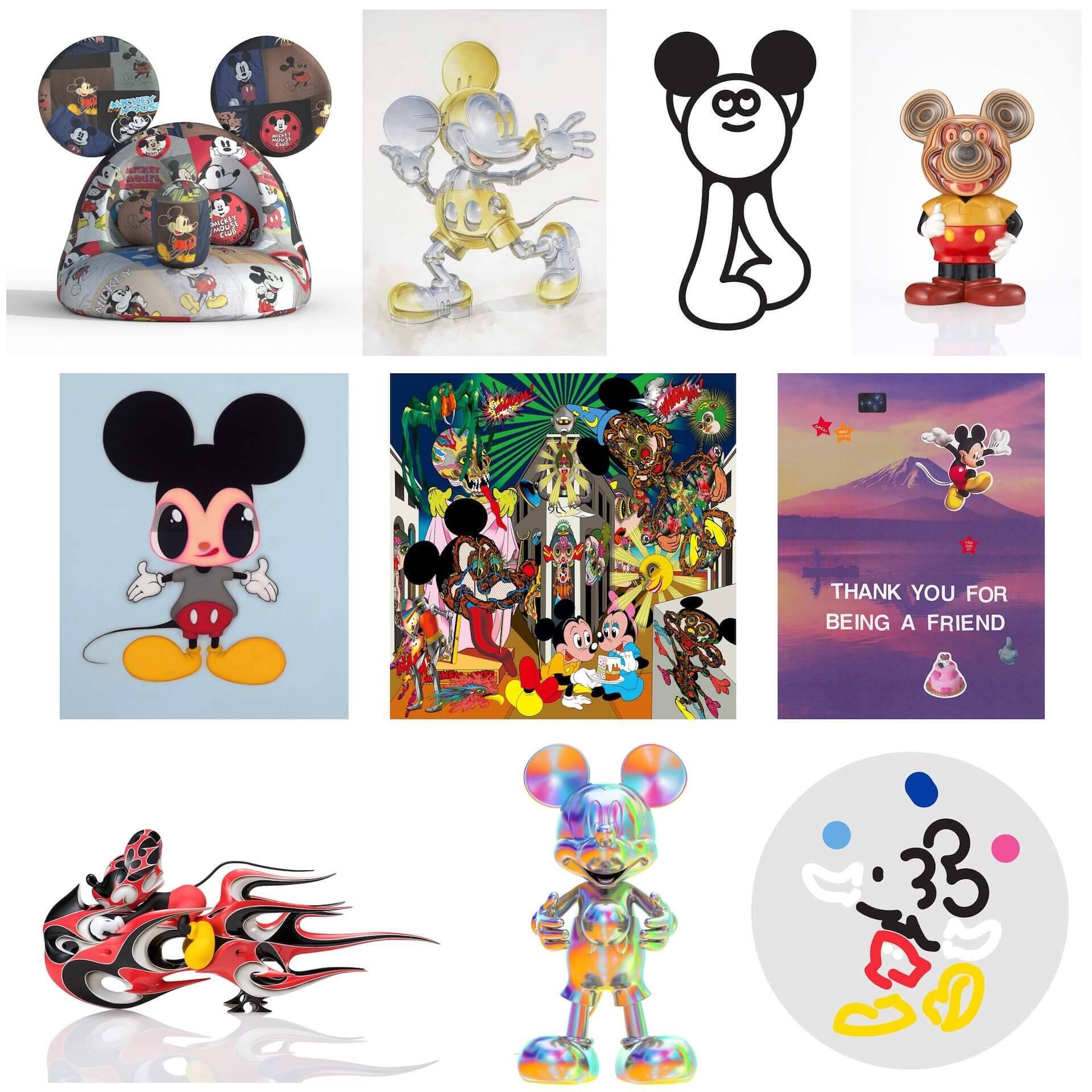 PARCO MUSEUM TOKYOにて＜Mickey Mouse Now and Future＞展が開催！空山基、Javier Callejaらのミッキーマウス作品が展示