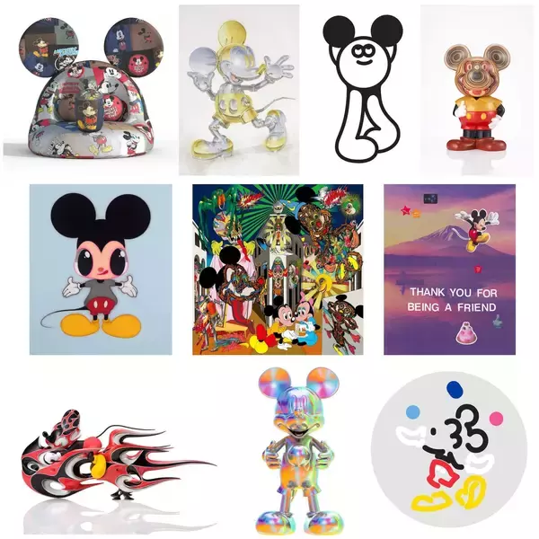「PARCO MUSEUM TOKYOにて＜Mickey Mouse Now and Future＞展が開催！空山基、Javier Callejaらのミッキーマウス作品が展示」の画像