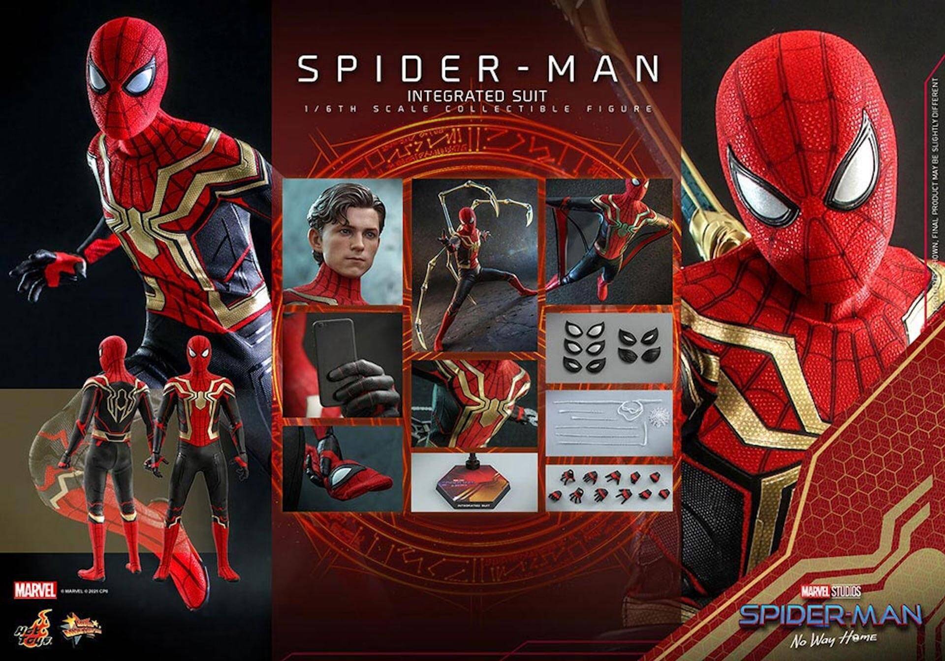 スパイダーマン：ノー・ウェイ・ホーム』に登場する新スーツ 