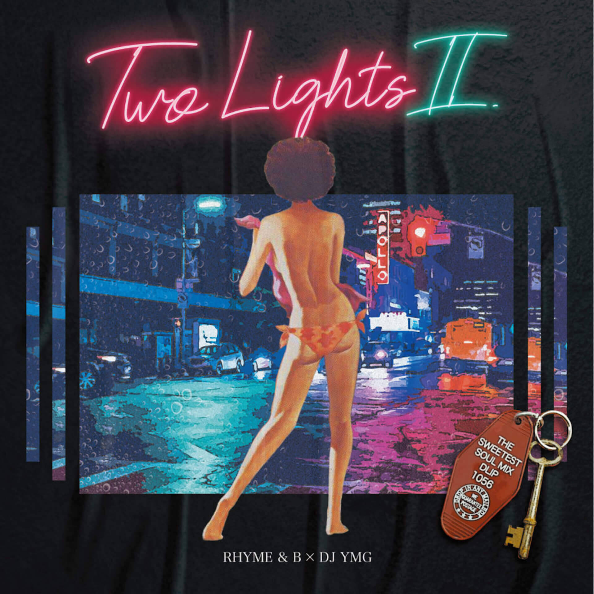RHYME＆Bの福岡のDJ YMGとの新作MixCD『TWO LIGHTⅡ』がリリース決定！