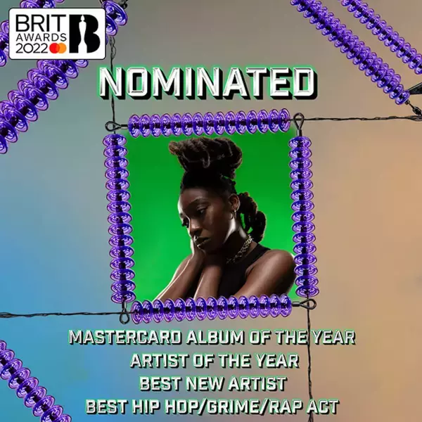 Little Simzが「ブリット・アワード2022」にて最多4部門ノミネート！Adele、Ed Sheeranに並んで最多