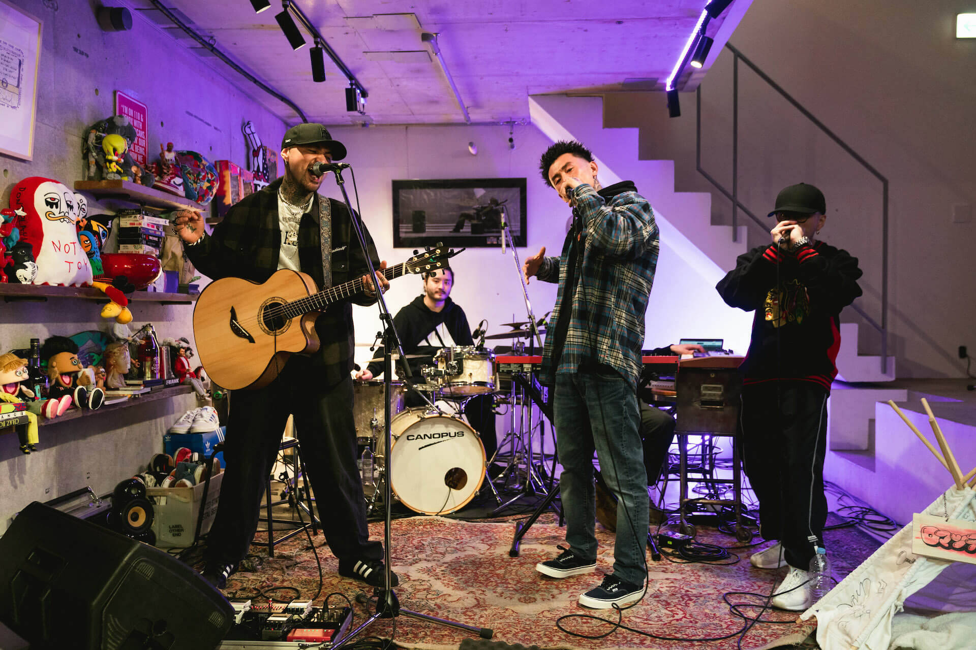 DOG HOUSE STUDIOで死生のスペシャルライブ動画が明日公開！ANARCHYがゲストに登場