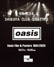 Oasisの来日を記念した特別上映展＜Oasis Film & Posters 1994/2025＞が開催