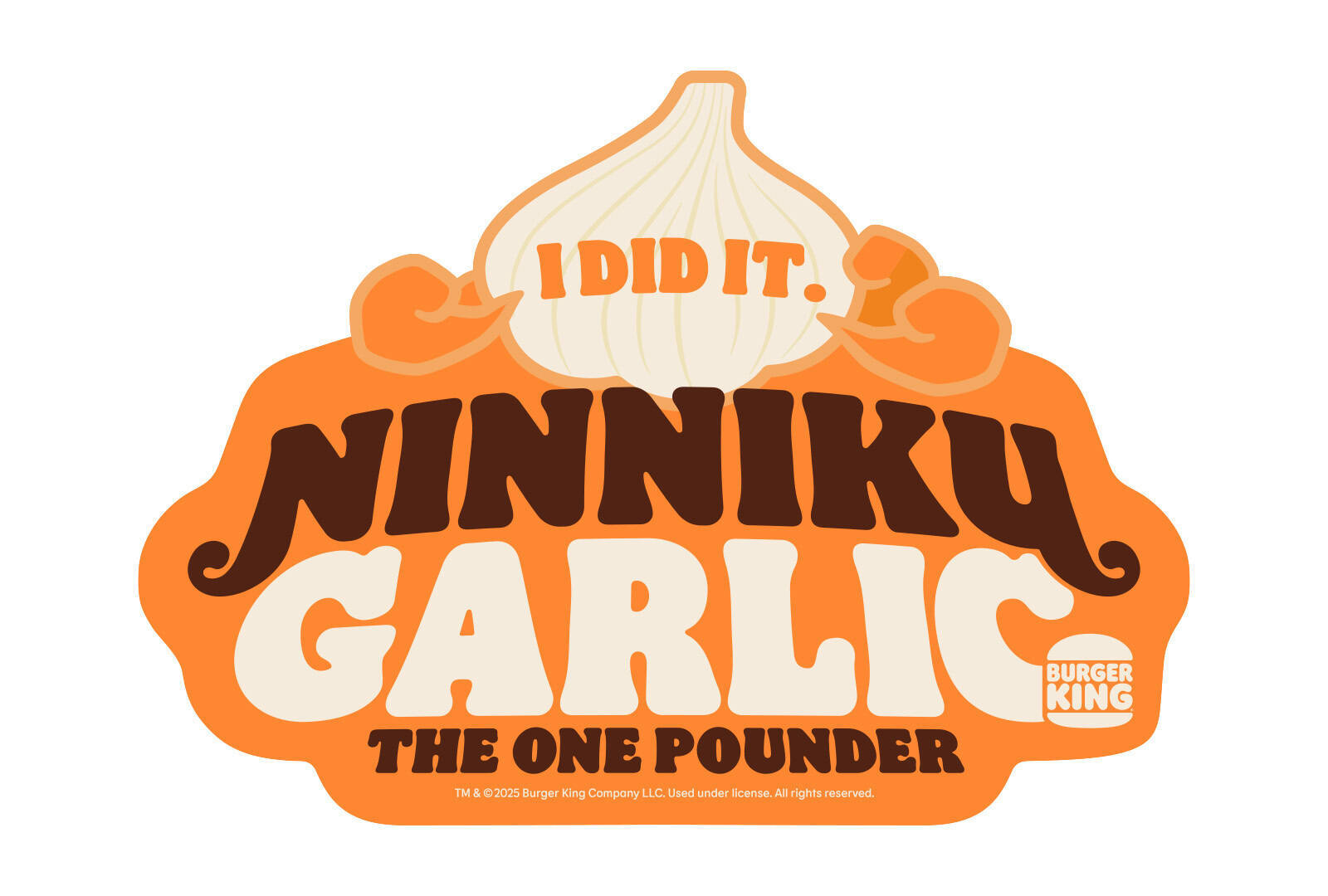 バーガーキングが超大型バーガー “にんにく・ガーリックバーガー ザ・ワンパウンダー”が期間限定で復活！