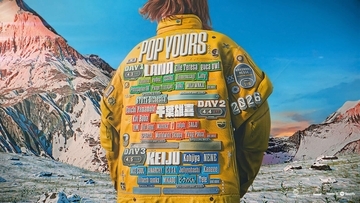 ＜POP YOURS 2026＞が第1弾ラインアップとしてヘッドライナーのLANA、千葉雄喜、KEIJUをはじめ計37組をアナウンス