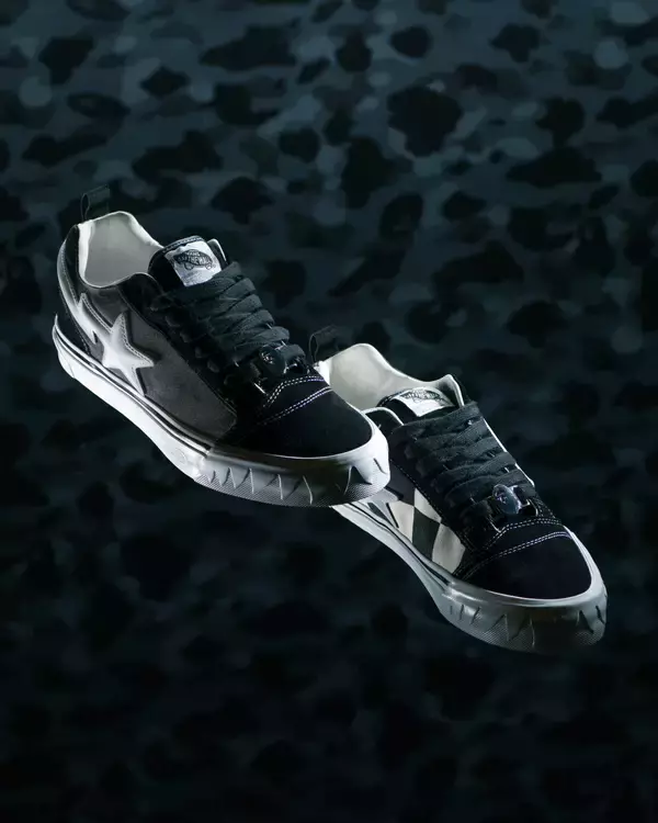 「〈A BATHING APE®︎〉が〈Vans〉との最新コラボレーションを発表」の画像