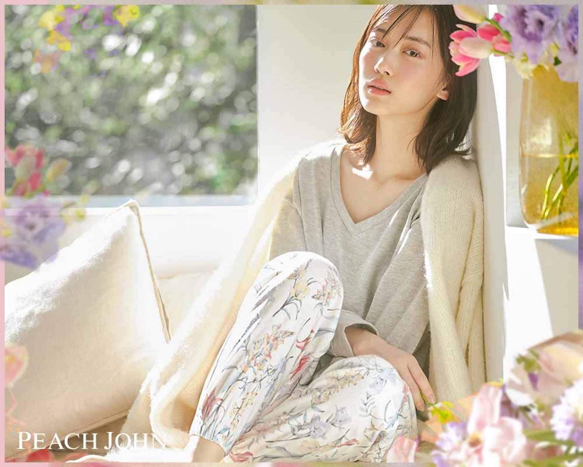 乃木坂46 山下美月がpeach Johnルームウエアの初代ミューズ就任 パジャマ姿でアイテムの魅力を披露 22年2月2日 エキサイトニュース