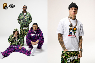 セントラル・シーによるBAPE® × SPOTIFY × SYNAコレクションの全貌が明らかに