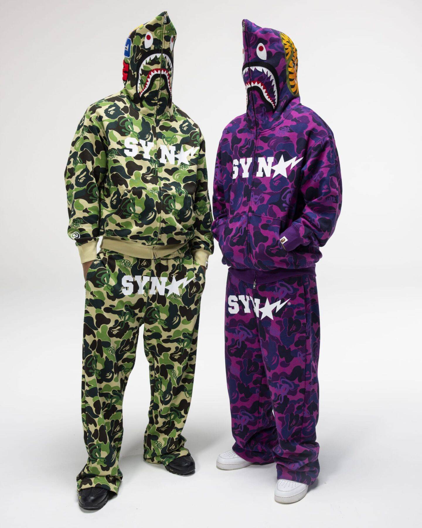 セントラル・シーによるBAPE® × SPOTIFY × SYNAコレクションの全貌が明らかに
