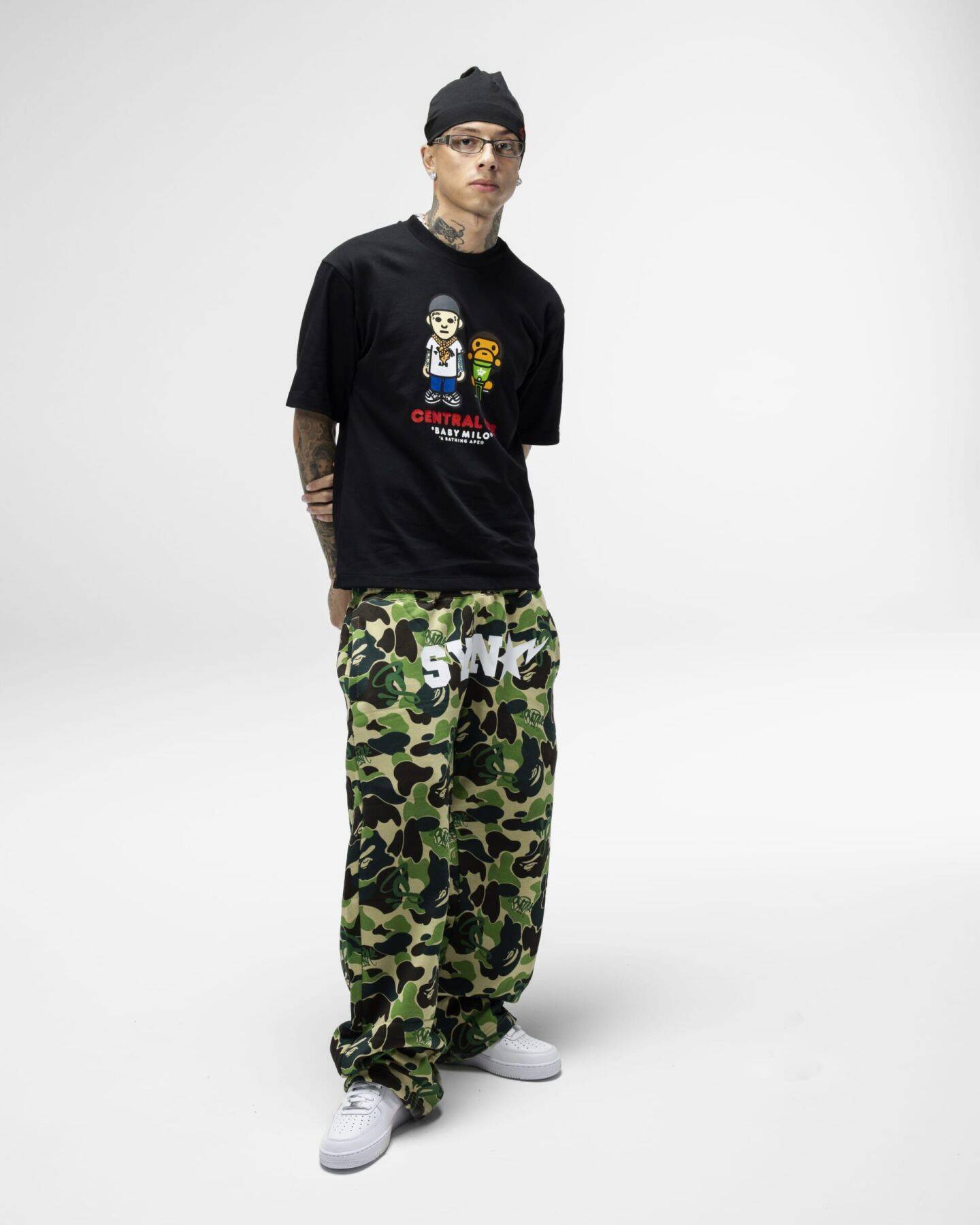セントラル・シーによるBAPE® × SPOTIFY × SYNAコレクションの全貌が明らかに