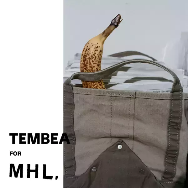 〈MHL.〉が日本のバッグブランド〈TEMBEA〉とのコラボレーションを発表