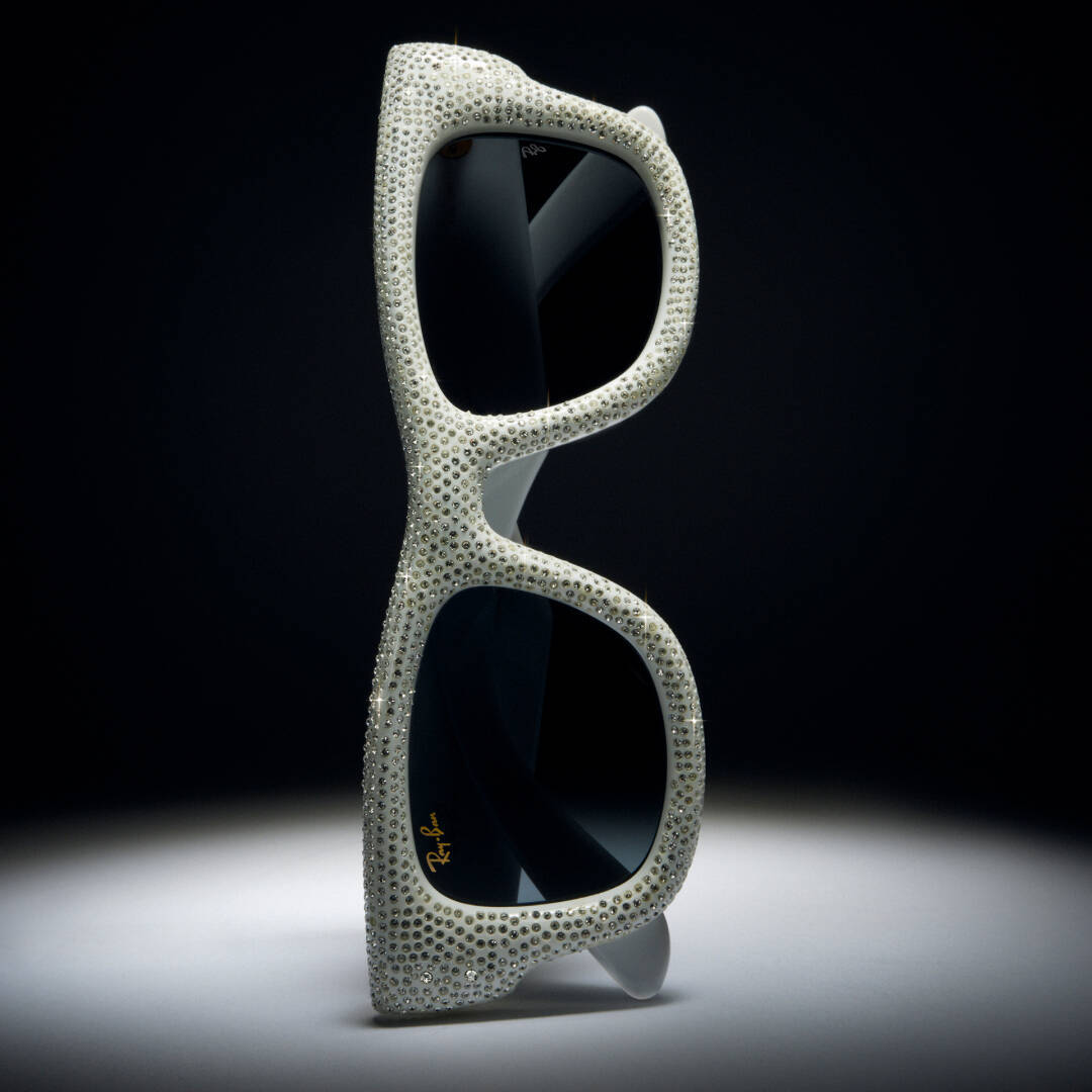 エイサップ・ロッキー x〈レイバン〉によるクリスタルとダイヤモンドを纏った新コレクションが登場