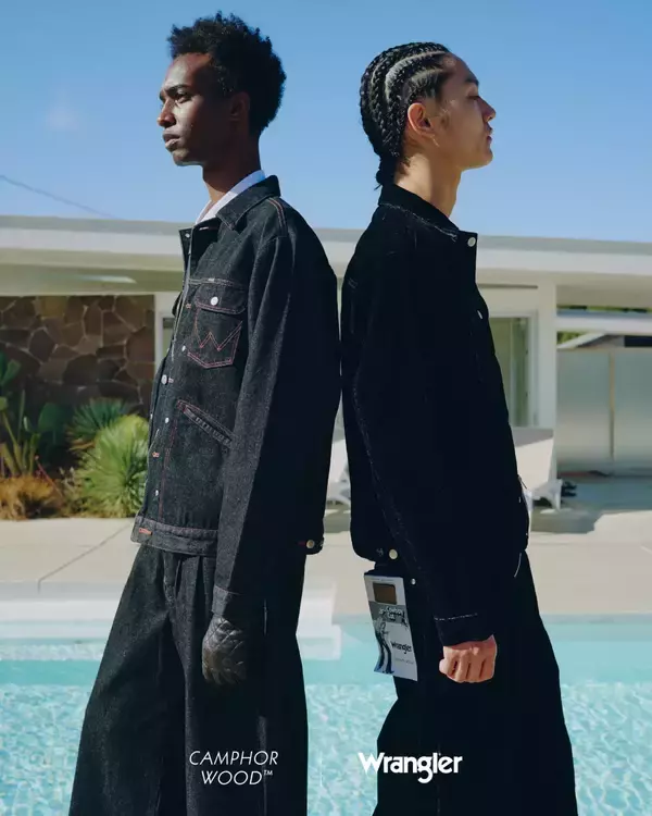 「ユニセックスウェアブランド〈CamphorWood〉が〈Wrangler〉とのコラボ第2弾を発表」の画像