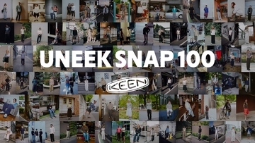 〈KEEN〉UNEEKの2026年春夏コレクションが登場 | 総勢100名のストリートスナップが公開