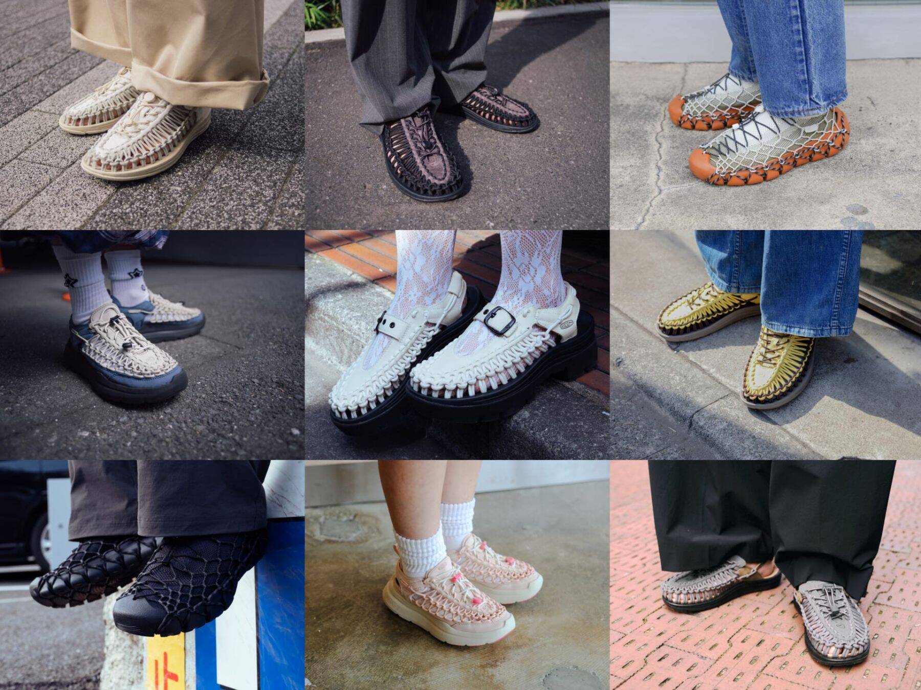 〈KEEN〉UNEEKの2026年春夏コレクションが登場 | 総勢100名のストリートスナップが公開