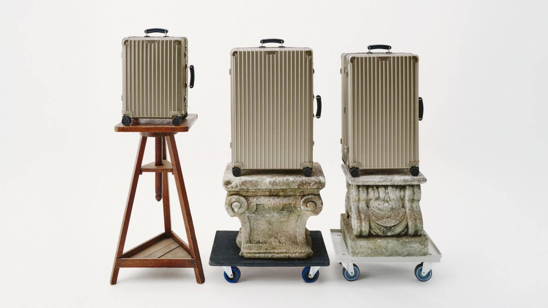 「RIMOWA」の人気コレクション “CLASSIC”から新定番カラー “チタニウム”が登場